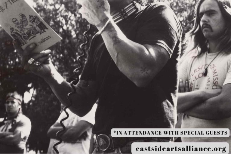 Un trip: raúlrsalinas and the poetry of liberation Friday, April 19, 7:00pm, at the EastSide Cultural Center in Oakland! Presented by the EastSide Arts Alliance